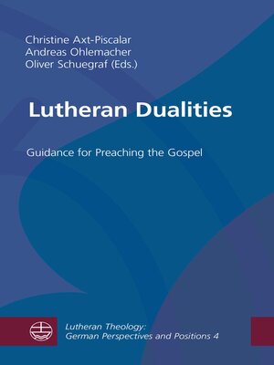 cover image of Lutheran Dualities